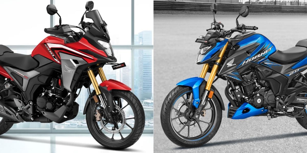 Differences between Honda CB200X and Hornet 2.0