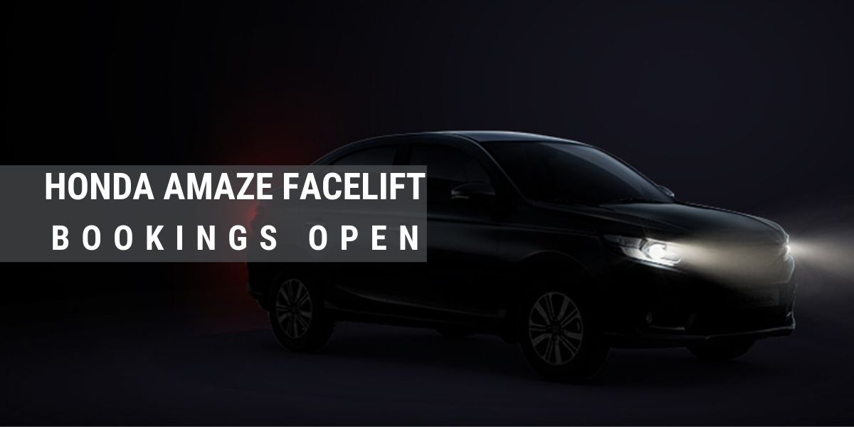 Honda Amaze Facelift Bookings Open