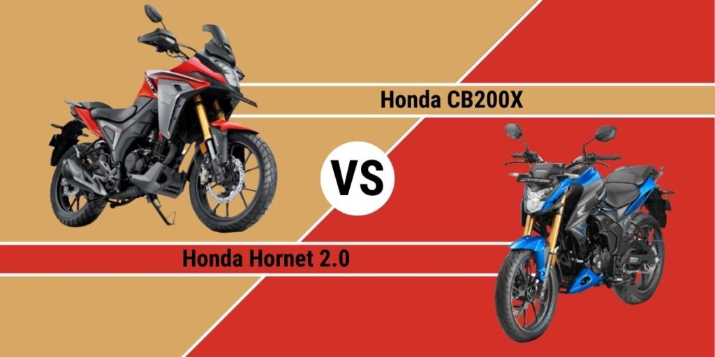 Honda CB200X and Honda Hornet 2.0