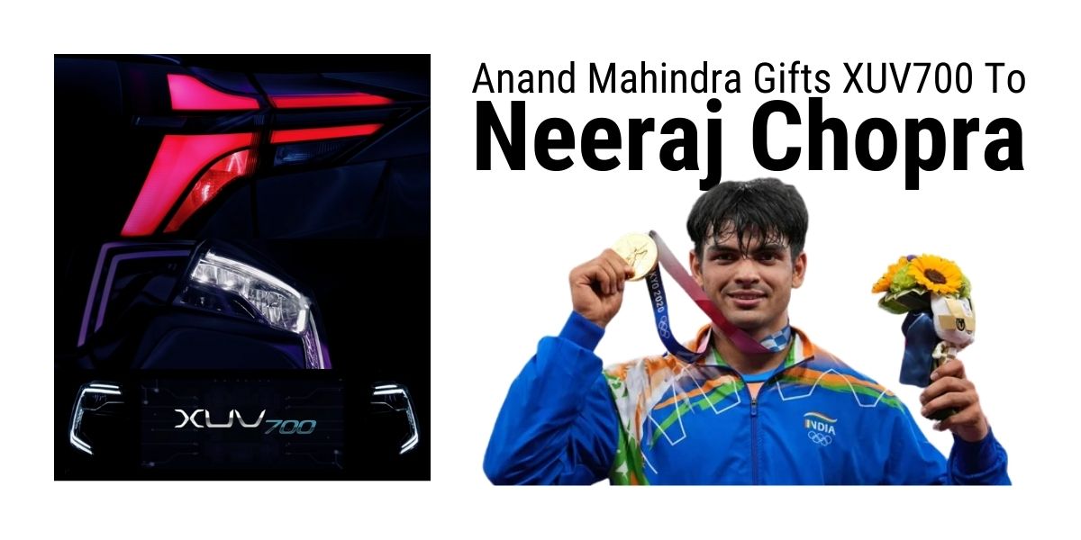 Mahindra XUV700 Gifted To Neeraj Chopra