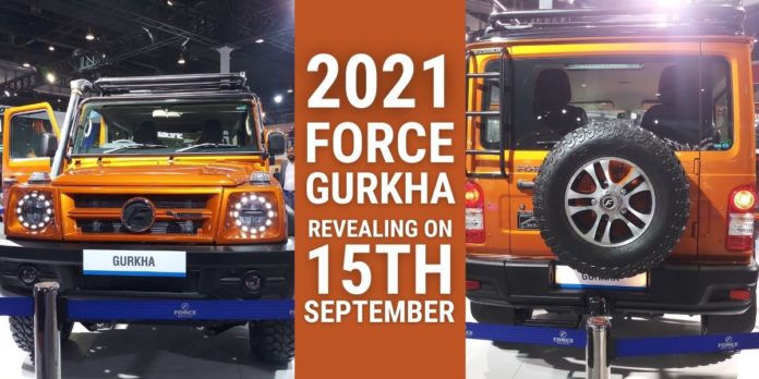 Force Gurkha 2021 reveal on 15th September 2021