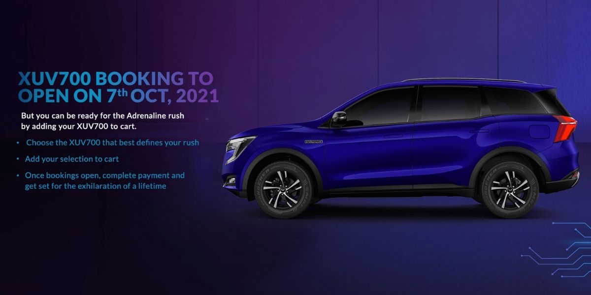 Mahindra XUV700 Bookings To Open On 7th October 2021