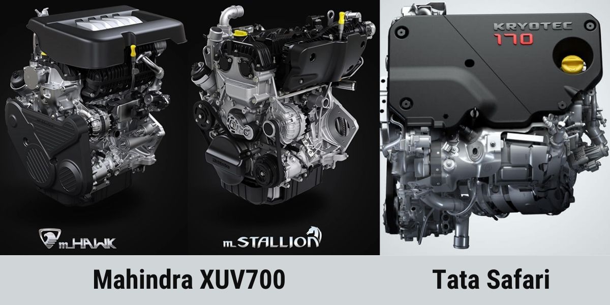 Mahindra XUV700 vs Tata Safari Performance Comparison