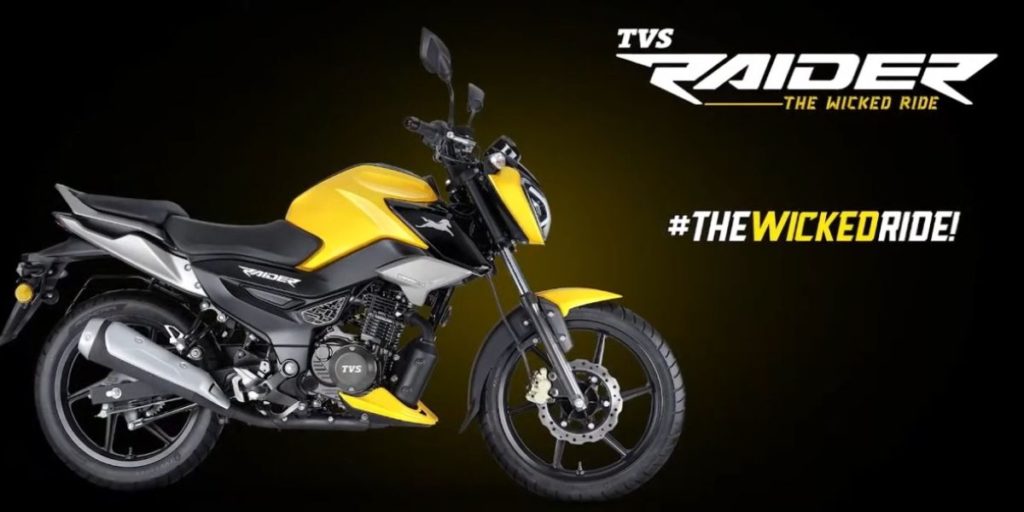 TVS Raider Launched At Rs 77,500