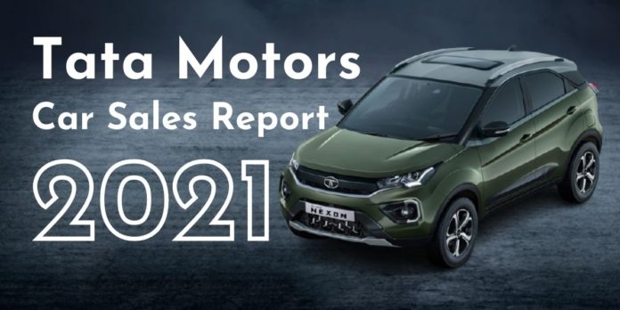 Tata Motors Cars Sales Report, Year 2021
