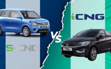 Tata Tiago CNG vs Maruti Suzuki WagonR CNG