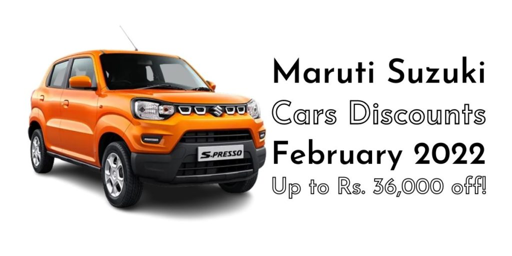 Maruti Suzuki Cars Discount