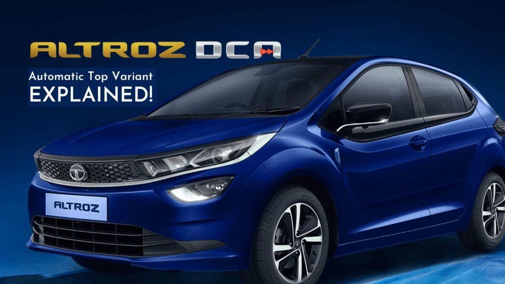 Tata Altroz Automatic DCA top variant